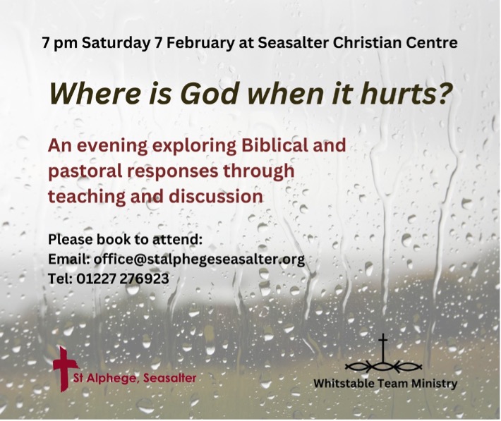 WHERE IS GOD WHEN IT HURTS