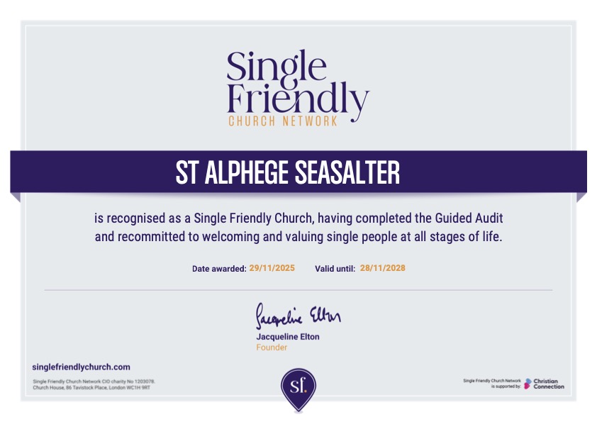 SFCN Certificate St Alphege Se